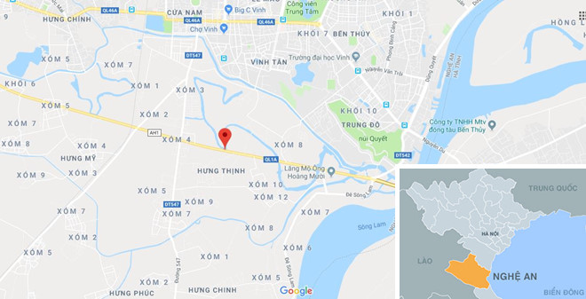 Lật xe giường nằm, 2 người bị đè chết tại chỗ