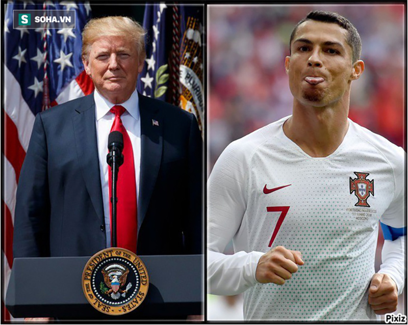 Ronaldo bất ngờ trở thành tâm điểm trò chuyện giữa Tổng thống Mỹ và Bồ Đào Nha