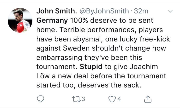 CĐV Đức phẫn nộ khi đội nhà trở thành cựu vô địch World Cup