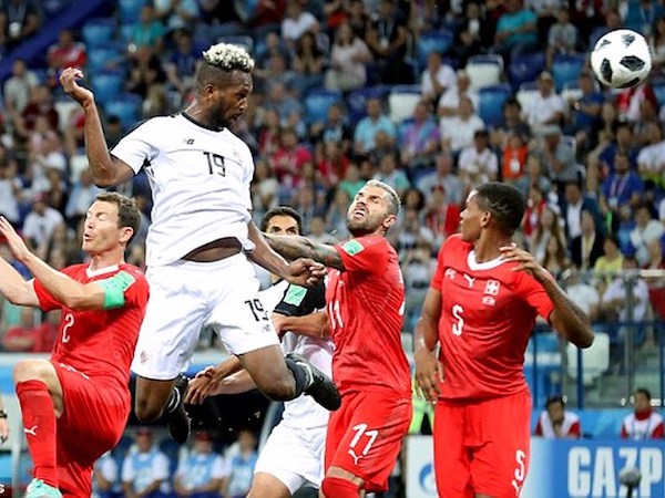 Costa Rica kiên cường cầm hòa Thụy Sĩ