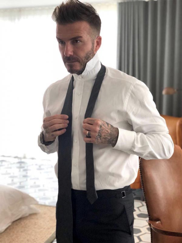 43 tuổi, David Beckham vẫn gây sốt vì mặc suit quá đẹp