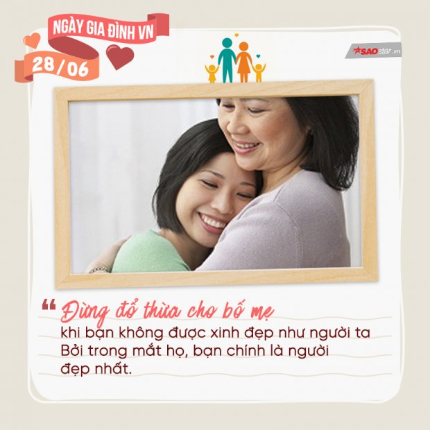 Ngày Gia đình Việt Nam: Dù cuộc đời có thế nào, cũng đừng đổ thừa cho bố mẹ
