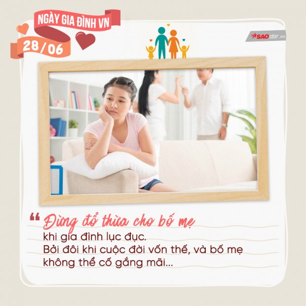 Ngày Gia đình Việt Nam: Dù cuộc đời có thế nào, cũng đừng đổ thừa cho bố mẹ