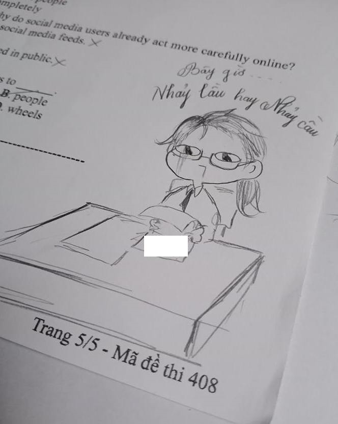 1.001 kiểu giết thời gian trên giấy nháp của sĩ tử mùa thi