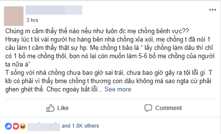 Mẹ chồng ra mặt bênh vực nàng dâu khi bị họ hàng soi mói, hàng ngày còn tranh rửa bát, chẳng bao giờ mắng nhiếc một câu