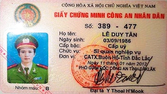 Thượng úy Công an cắm thẻ ngành vay hơn 300 triệu đồng rồi bỏ trốn