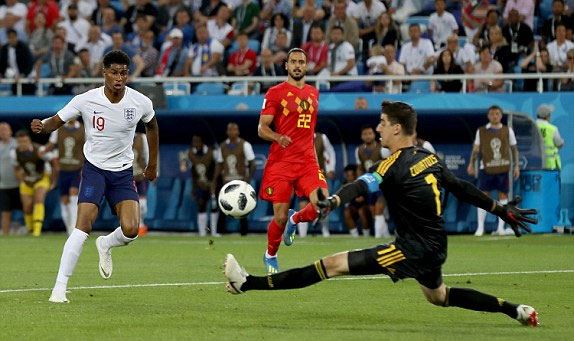 Đánh bại Anh, Bỉ toàn thắng ở vòng bảng