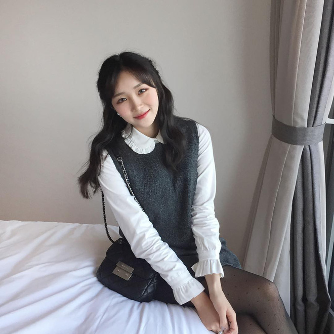Lâu lắm mới gặp một cô bạn Hàn Quốc dễ thương kiểu tự nhiên như thế này!