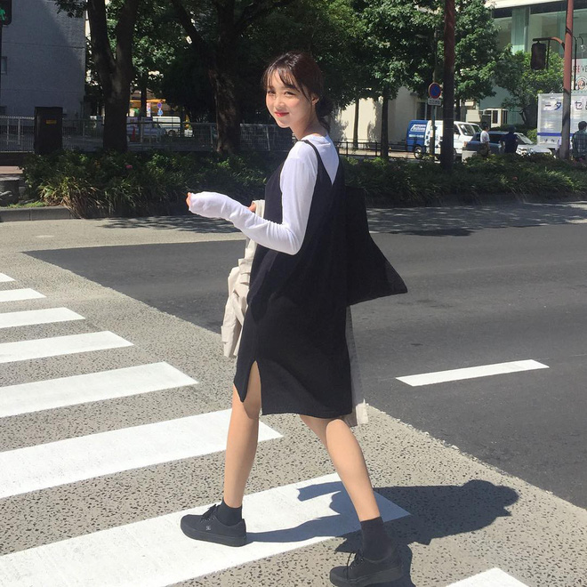 Lâu lắm mới gặp một cô bạn Hàn Quốc dễ thương kiểu tự nhiên như thế này!