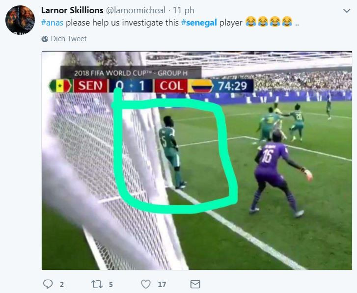 Đứng chống hông nhìn đối thủ ghi bàn, sao Senegal bị CĐV tố bán độ