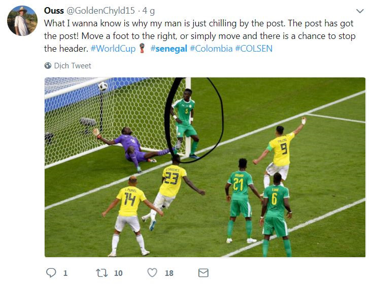 Đứng chống hông nhìn đối thủ ghi bàn, sao Senegal bị CĐV tố bán độ