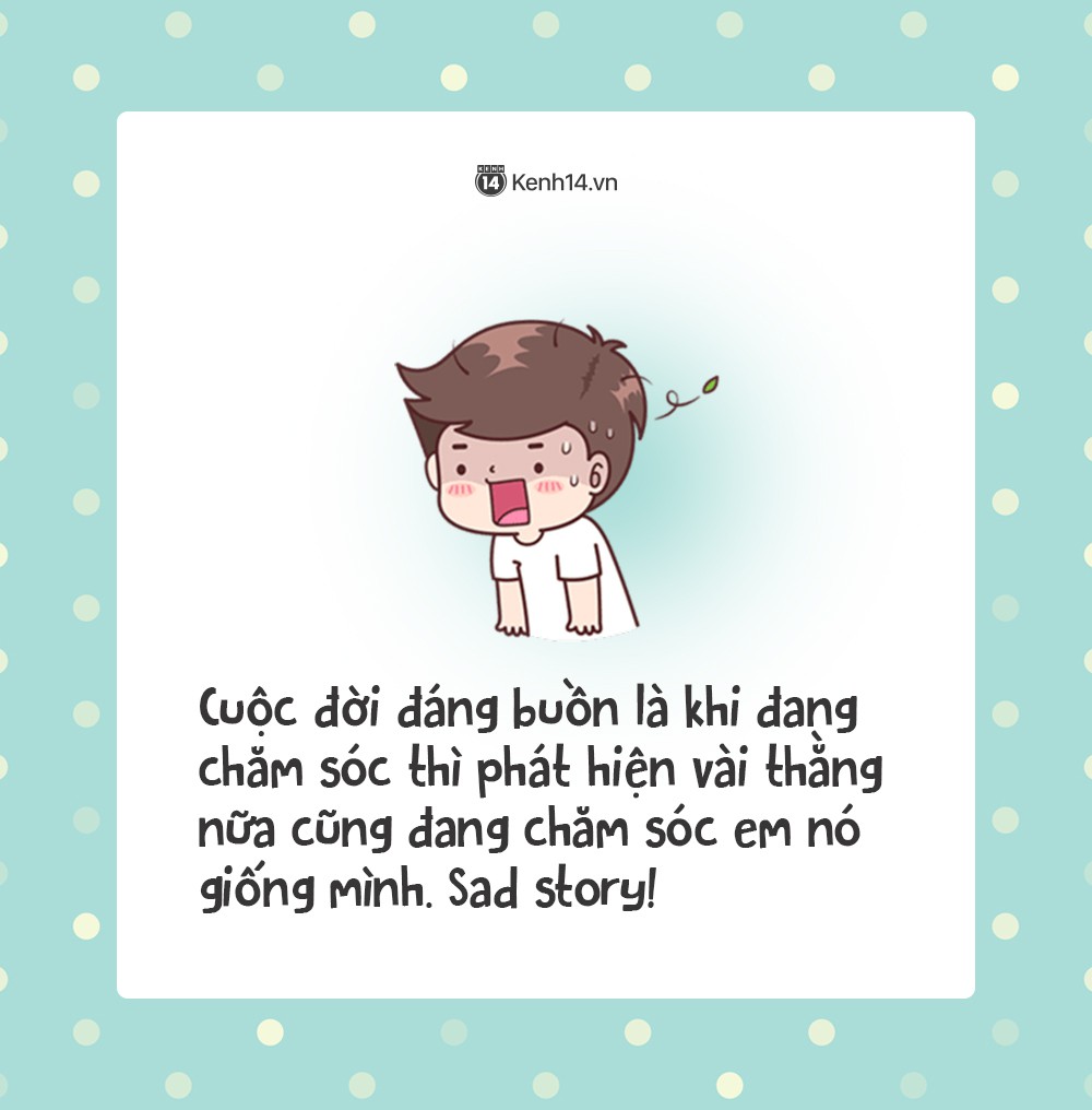 1001 đáp án khó đỡ cho câu hỏi: Cuộc đời buồn nhất là lúc....?