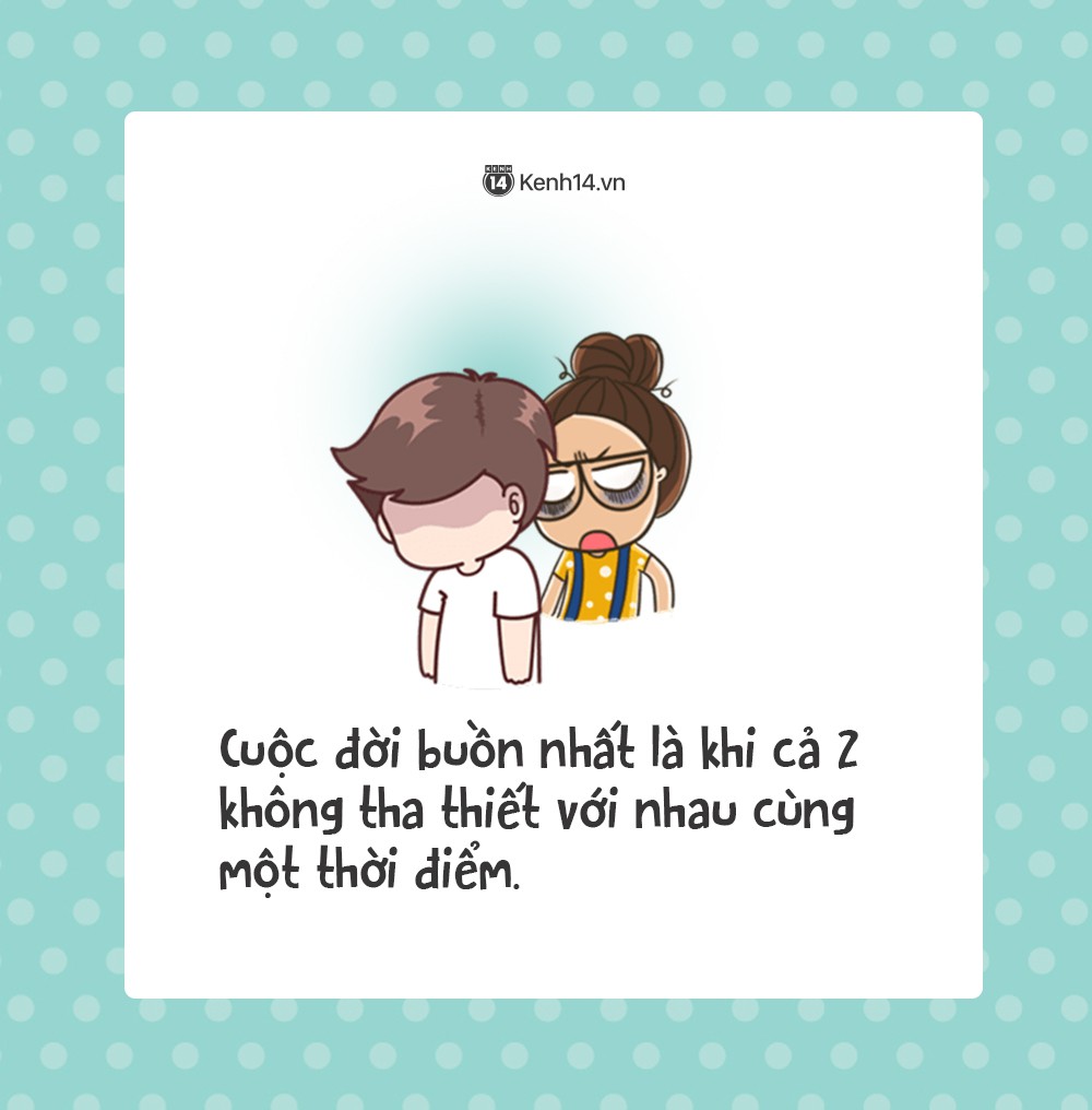 1001 đáp án khó đỡ cho câu hỏi: Cuộc đời buồn nhất là lúc....?