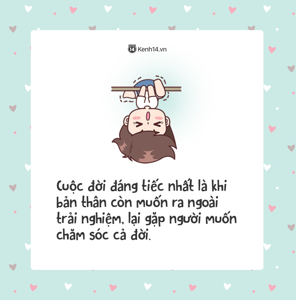 1001 đáp án khó đỡ cho câu hỏi: Cuộc đời buồn nhất là lúc....?