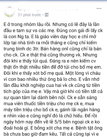 Vợ chồng khởi nghiệp từ vốn tích góp của mẹ vợ, tới khi có chút tiền dư thì đây là thái độ của người chồng Vợ chồng khởi nghiệp từ vốn tích góp của mẹ vợ, tới khi có chút tiền dư thì đây là thái độ của người chồng