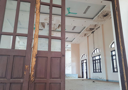 Trụ sở xã, trường học 33 tỷ bỏ hoang suốt 8 năm