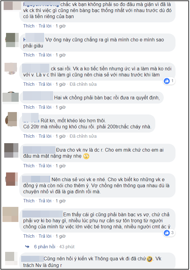 Dấm dúi 20 triệu và vàng cho em gái đi lấy chồng, anh chàng bị vợ giận nguyên tuần mà chẳng hiểu tại sao