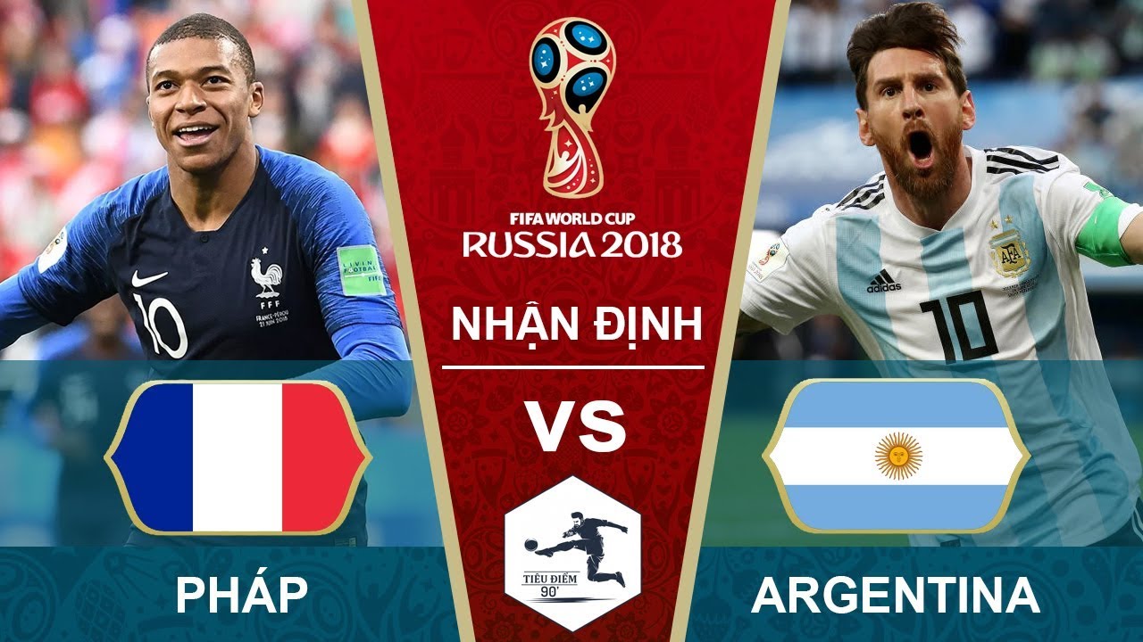 Xem trực tiếp Pháp vs Argentina trên VTV6