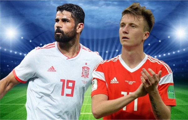 Nga thắng Tây Ban Nha trên chấm luân lưu