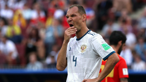 Lão tướng tuyển Nga lập kỷ lục buồn ở World Cup