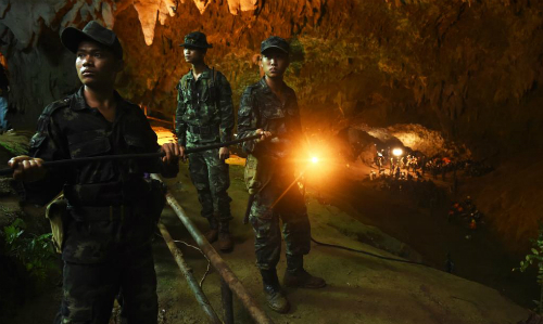 Một tuần gian nan tìm kiếm đội bóng Thái mắc kẹt trong hang