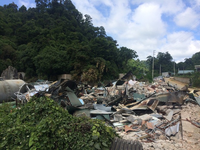 Sào huyệt của trùm ma túy ở Lóng Luông đã bị san phẳng