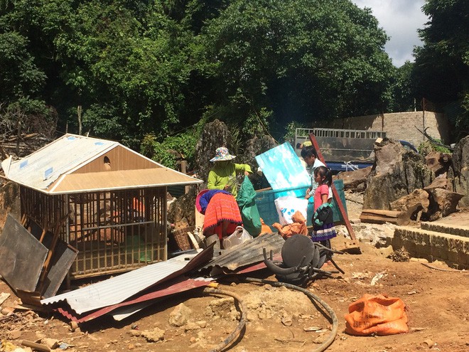 Sào huyệt của trùm ma túy ở Lóng Luông đã bị san phẳng