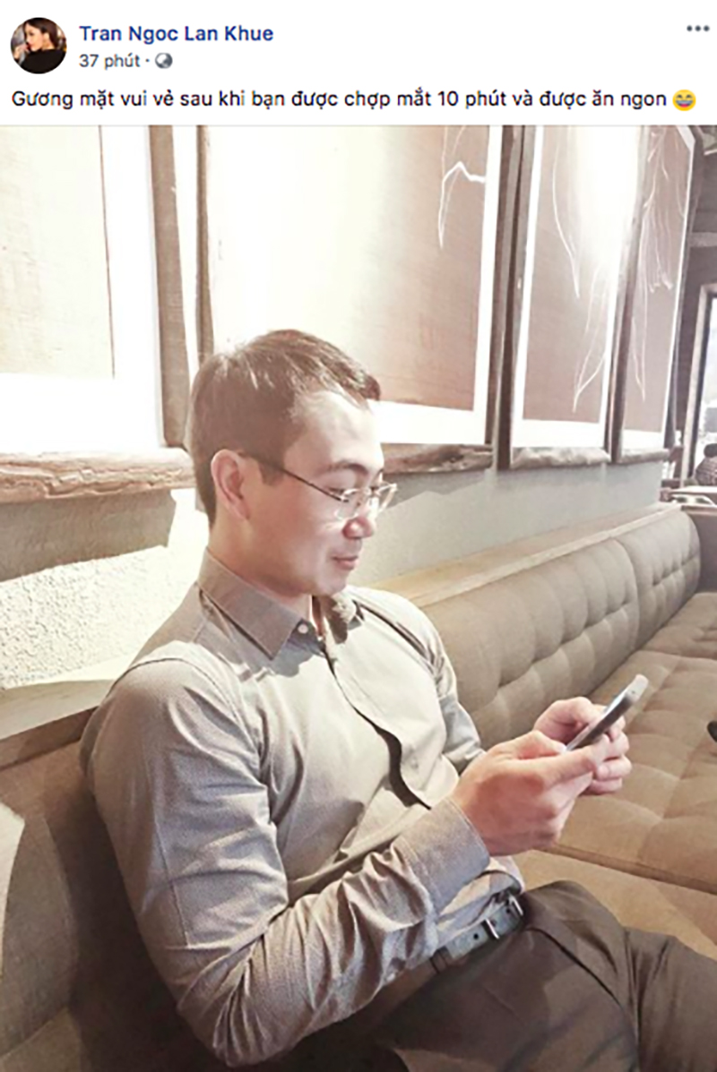 Lan Khuê công khai khoe ảnh chồng sắp cưới đầy ngọt ngào trên trang cá nhân