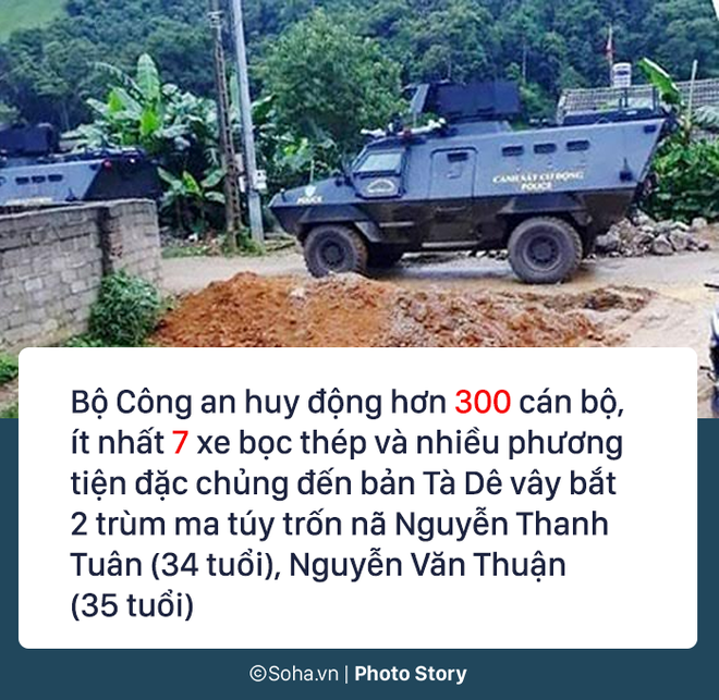 [PHOTO STORY] 72 giờ, 300 cảnh sát, 7 xe bọc thép vây ráp và hành trình tiêu diệt 2 trùm ma túy