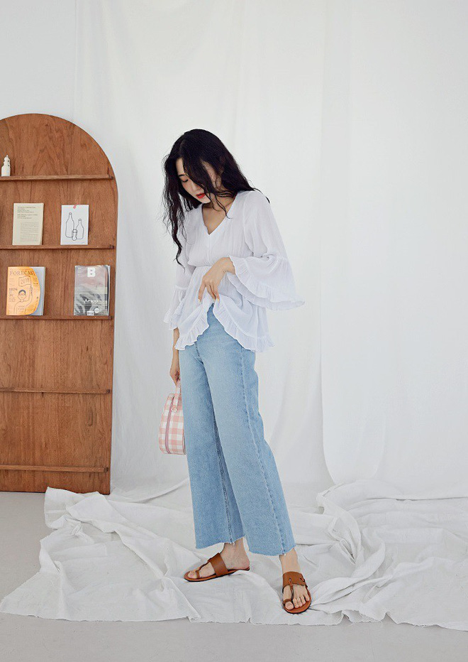 Mê quần jeans say đắm nhưng ngại nắng nóng, các nàng cứ diện jeans dáng suông để vừa mát mẻ lại chuẩn trendy Mê quần jeans say đắm nhưng ngại nắng nóng, các nàng cứ diện jeans dáng suông để vừa mát mẻ lại chuẩn trendy