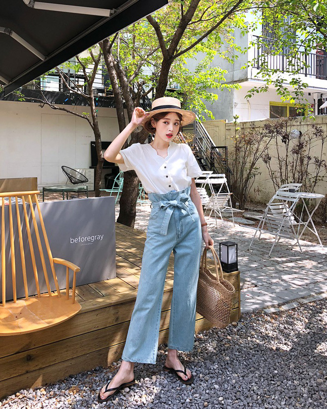 Mê quần jeans say đắm nhưng ngại nắng nóng, các nàng cứ diện jeans dáng suông để vừa mát mẻ lại chuẩn trendy Mê quần jeans say đắm nhưng ngại nắng nóng, các nàng cứ diện jeans dáng suông để vừa mát mẻ lại chuẩn trendy