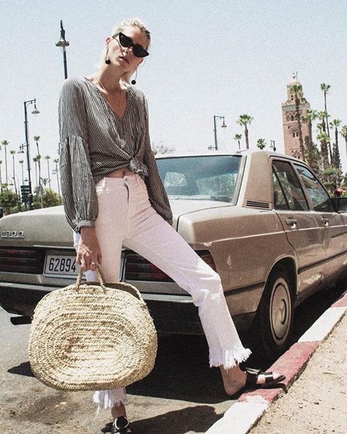 Tại sao chúng ta luôn cần có vài chiếc quần trắng?