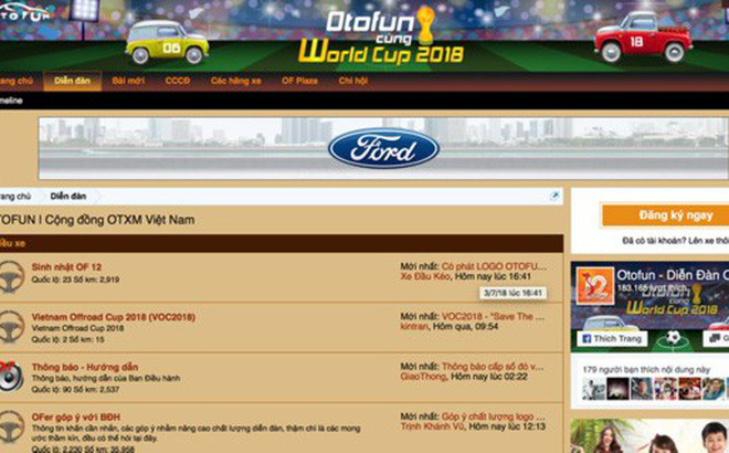 Chuyện gì đang xảy ra với Otofun, diễn đàn xe lớn nhất Việt Nam?