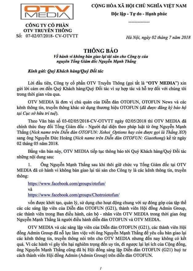 Chuyện gì đang xảy ra với Otofun, diễn đàn xe lớn nhất Việt Nam?