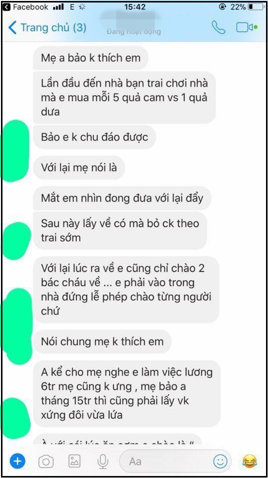 Cô gái lần đầu ra mắt nhà người yêu bị chê tơi bời vì xinh, muốn cưới phải có bầu và đến học gia quy 1 tháng Cô gái lần đầu ra mắt nhà người yêu bị chê tơi bời vì xinh, muốn cưới phải có bầu và đến học gia quy 1 tháng