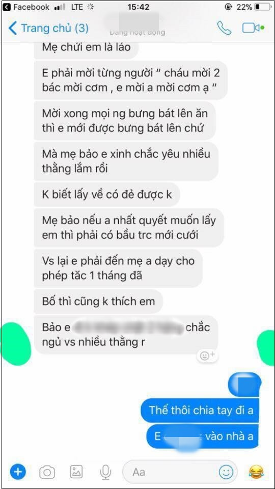 Cô gái lần đầu ra mắt nhà người yêu bị chê tơi bời vì xinh, muốn cưới phải có bầu và đến học gia quy 1 tháng Cô gái lần đầu ra mắt nhà người yêu bị chê tơi bời vì xinh, muốn cưới phải có bầu và đến học gia quy 1 tháng