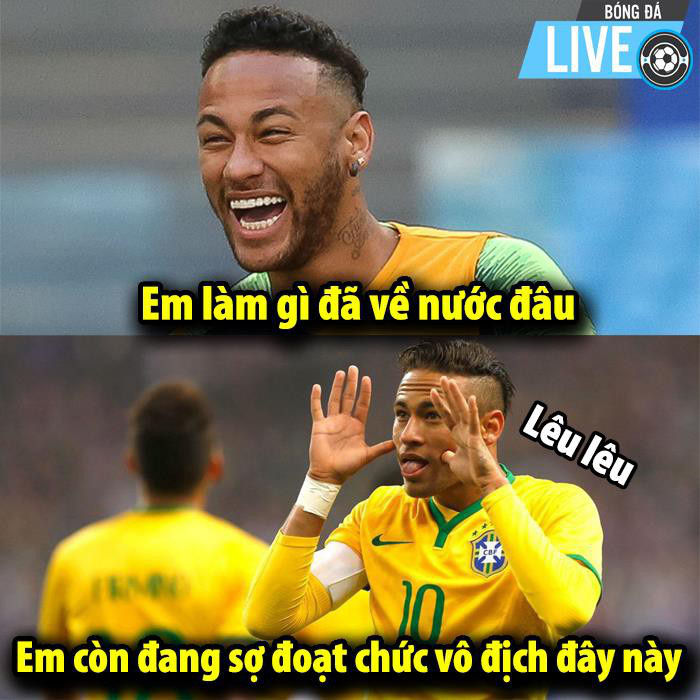 Dân mạng phát cuồng khi Neymar phá lời nguyền World Cup
