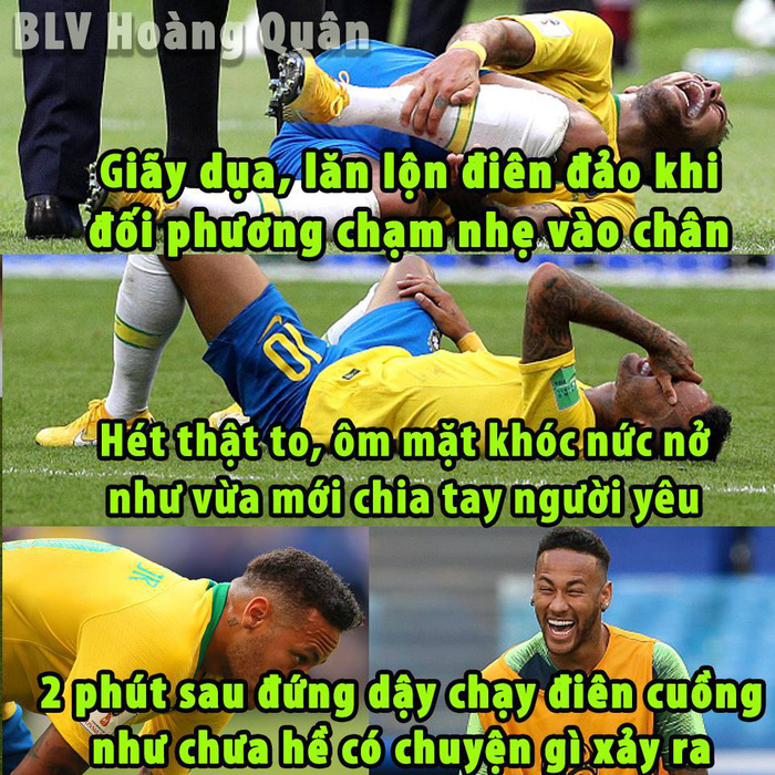 Dân mạng phát cuồng khi Neymar phá lời nguyền World Cup