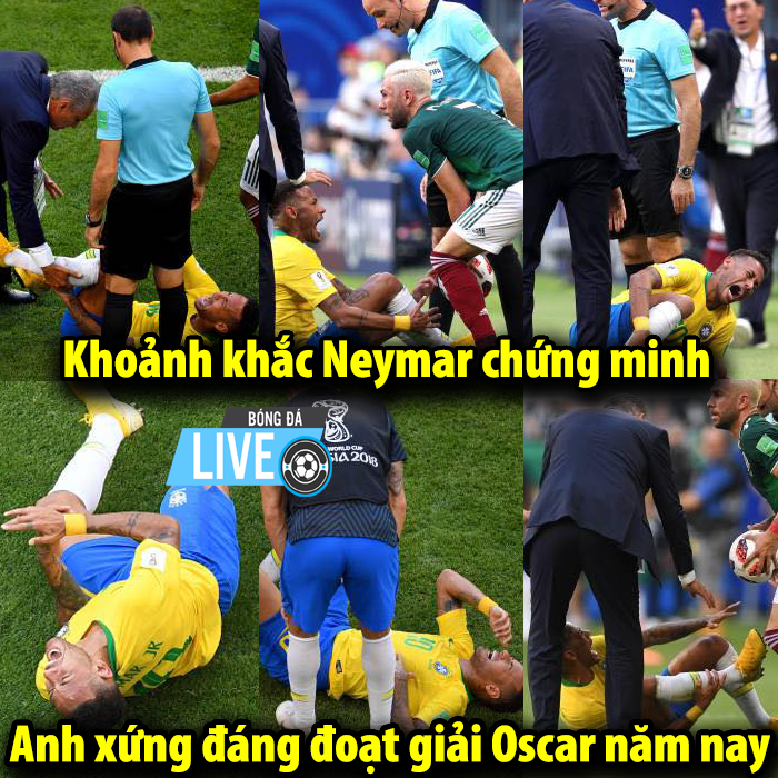 Dân mạng phát cuồng khi Neymar phá lời nguyền World Cup