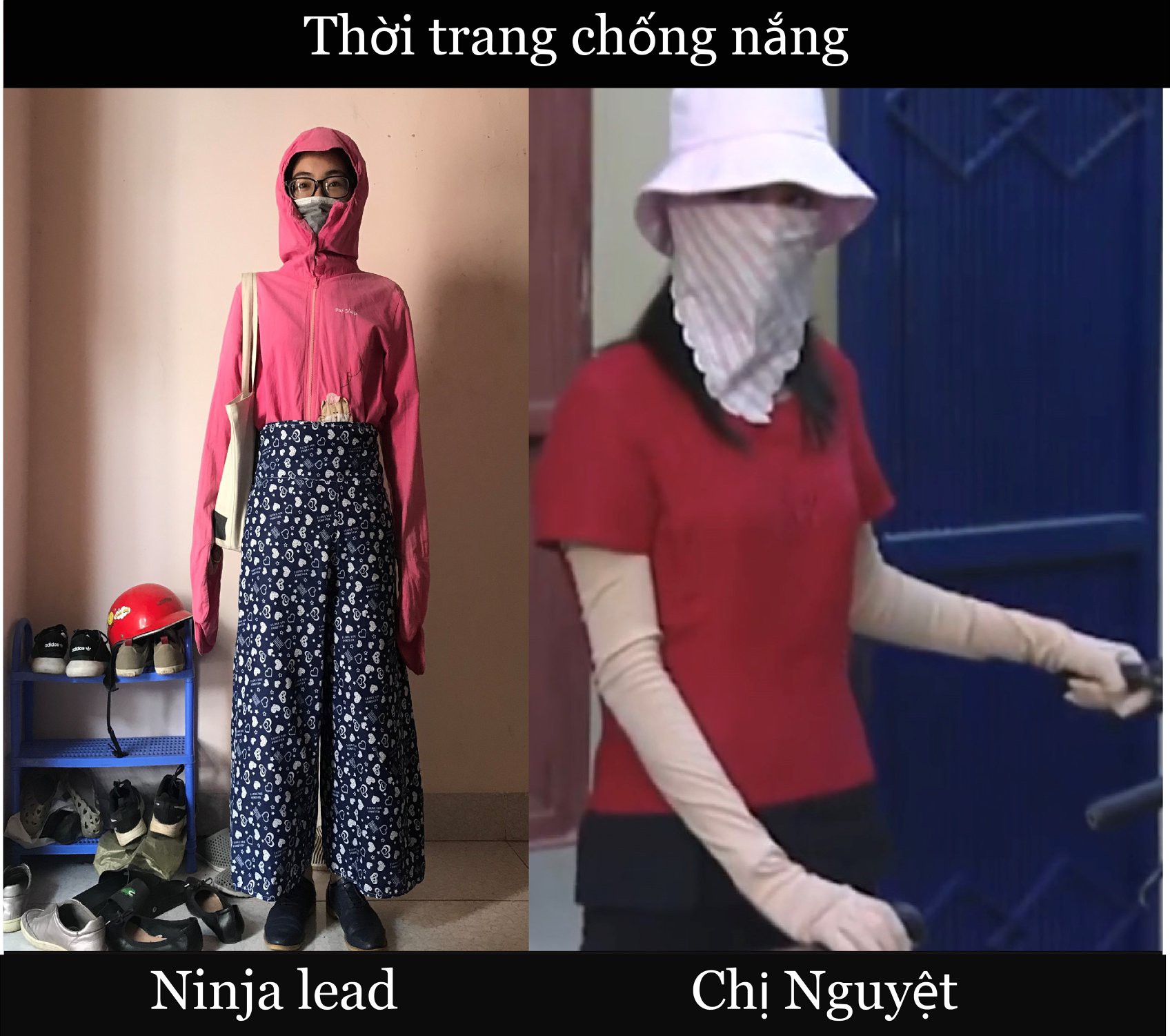 Sáng tạo như hội phản dame mặt trời: Người mặc áo chống nắng full giáp, kẻ hoá trùm cuối Sáng tạo như hội phản dame mặt trời: Người mặc áo chống nắng full giáp, kẻ hoá trùm cuối