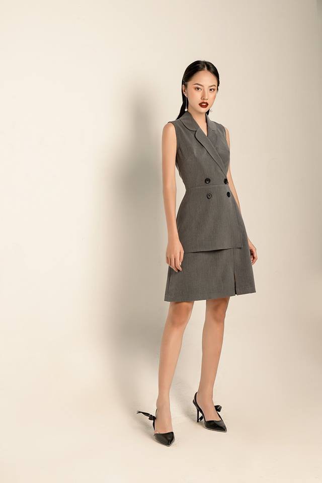 Xoa dịu cả tuần nắng nóng như đổ lửa bằng 18 mẫu váy liền sát nách đến sở làm mỗi ngày