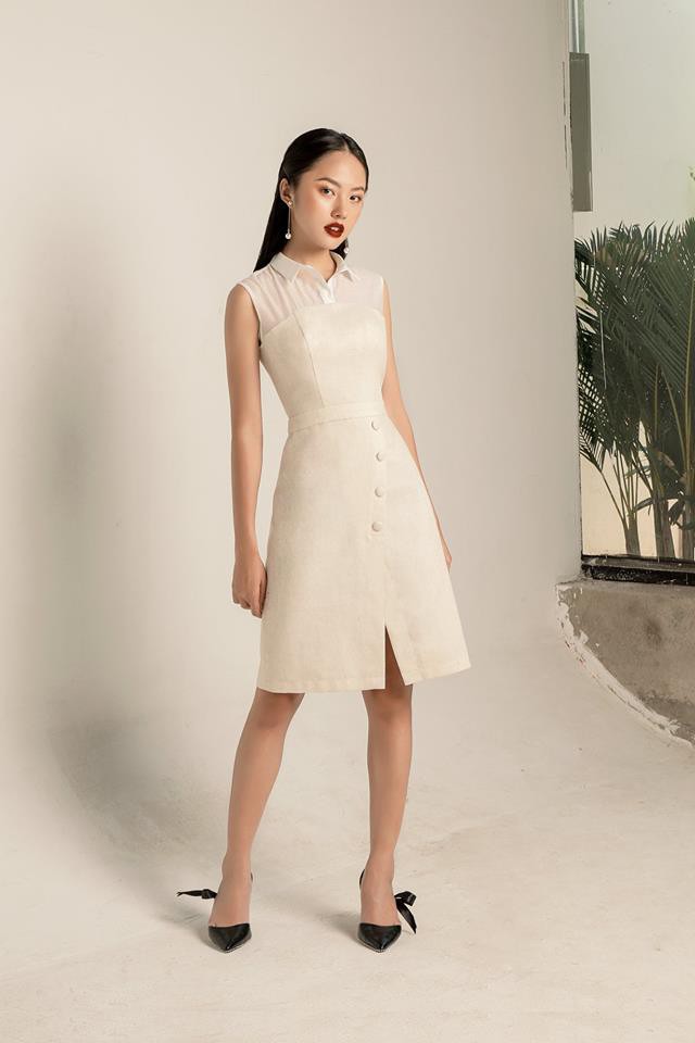 Xoa dịu cả tuần nắng nóng như đổ lửa bằng 18 mẫu váy liền sát nách đến sở làm mỗi ngày