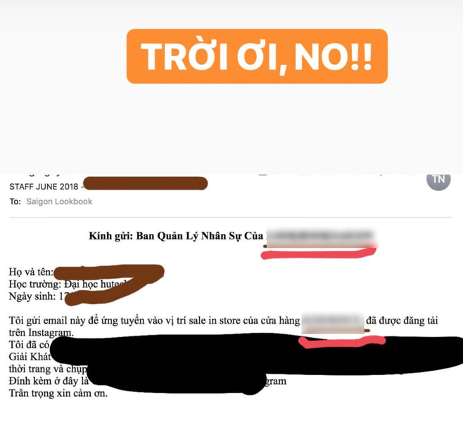 Đăng tuyển dụng, shop lớn ở Sài Gòn nhận về một loạt CV không tiêu đề, ghi sai nơi ứng tuyển của các bạn trẻ