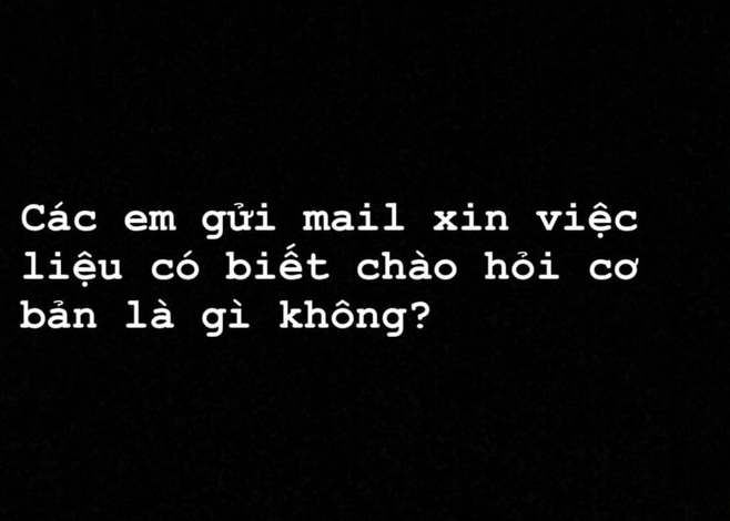 Đăng tuyển dụng, shop lớn ở Sài Gòn nhận về một loạt CV không tiêu đề, ghi sai nơi ứng tuyển của các bạn trẻ Đăng tuyển dụng, shop lớn ở Sài Gòn nhận về một loạt CV không tiêu đề, ghi sai nơi ứng tuyển của các bạn trẻ