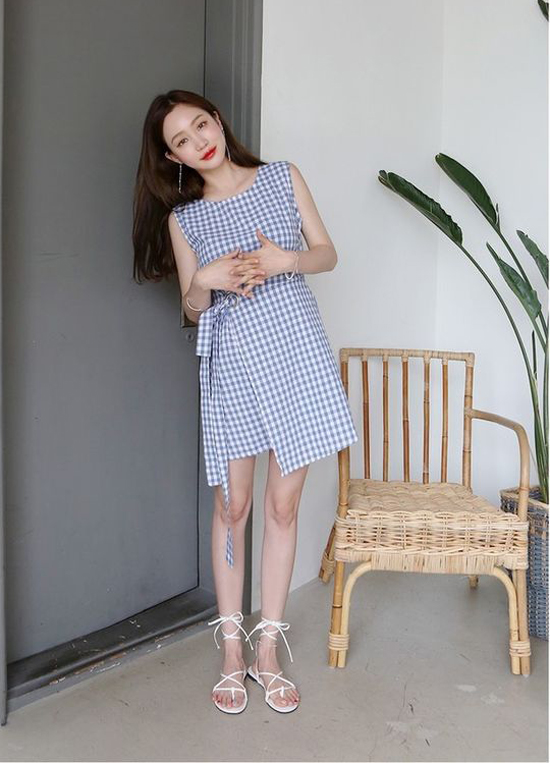 Ngày hè trẻ trung cùng trang phục ca rô