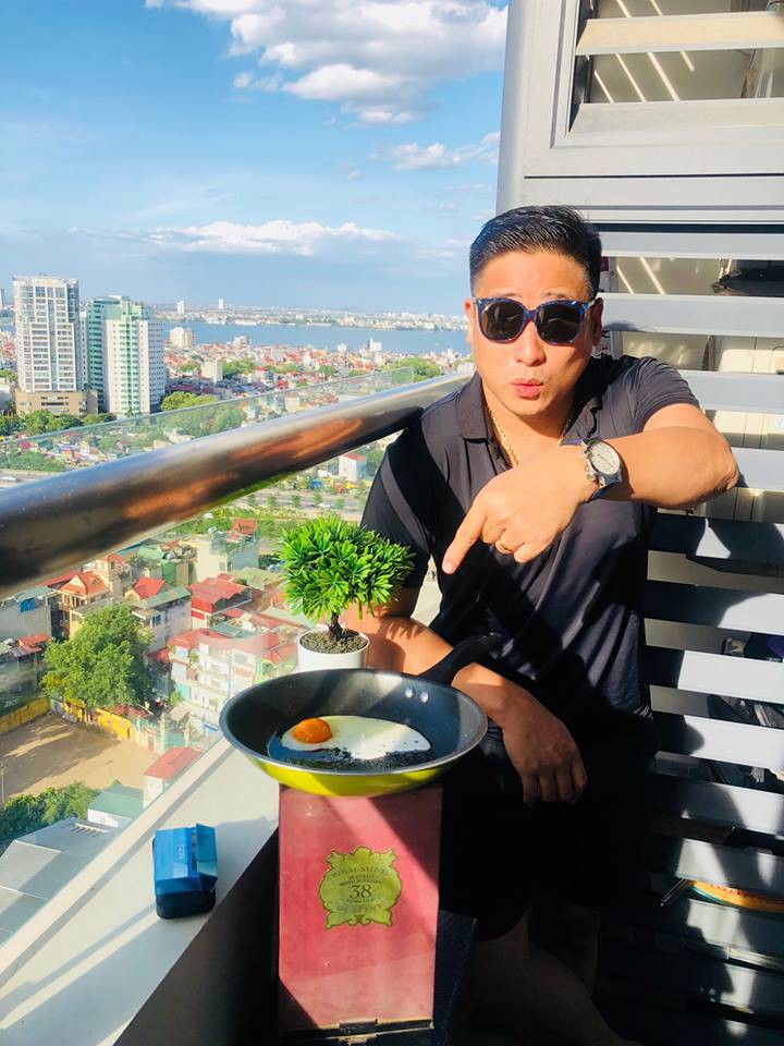 Giữa nắng nóng kỷ lục ở Hà Nội, bạn đã thử rán trứng không cần lửa như diễn viên Minh Tiệp chưa?