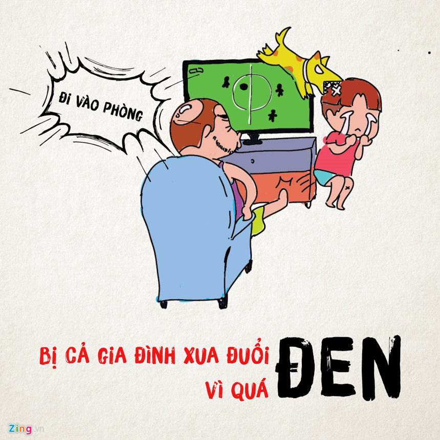 Nỗi niềm World Cup mang tên: Cổ vũ đội nào là đội đó thua