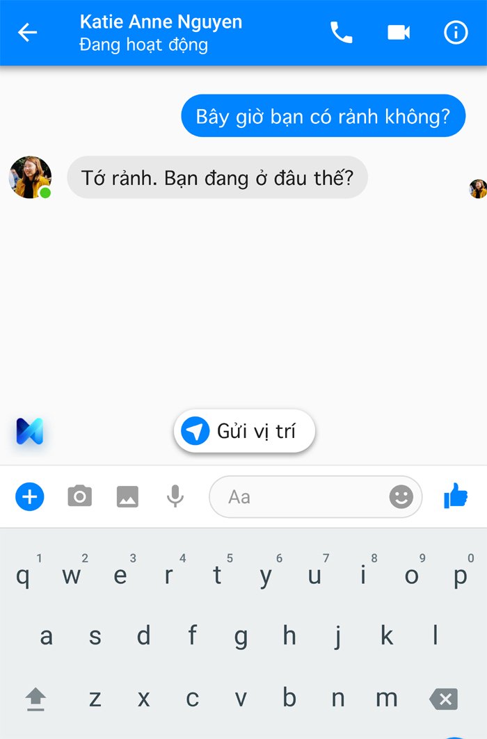 Người dùng Việt Nam đã có thể sử dụng trợ lý ảo trên Facebook Messenger