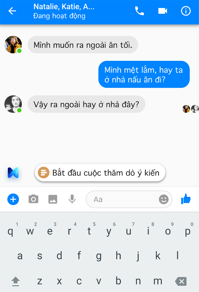 Người dùng Việt Nam đã có thể sử dụng trợ lý ảo trên Facebook Messenger