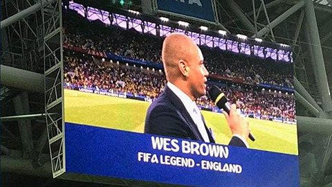 NHM ngán ngẩm khi Wes Brown được giới thiệu là huyền thoại FIFA NHM ngán ngẩm khi Wes Brown được giới thiệu là huyền thoại FIFA